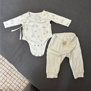 Pehr 0-3m Outfit Set